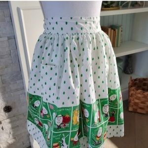 Vintage Whimsical Egg Themed apron